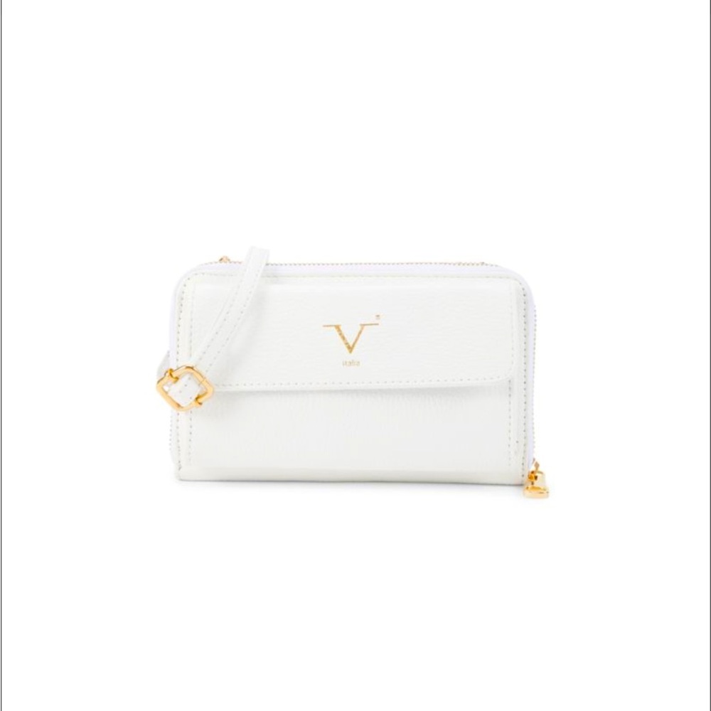 Beautiful Versace all Leather crossbody bag gorgeous made very well